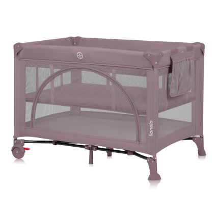 Lionelo - Reisebett LAURA Pink Nude