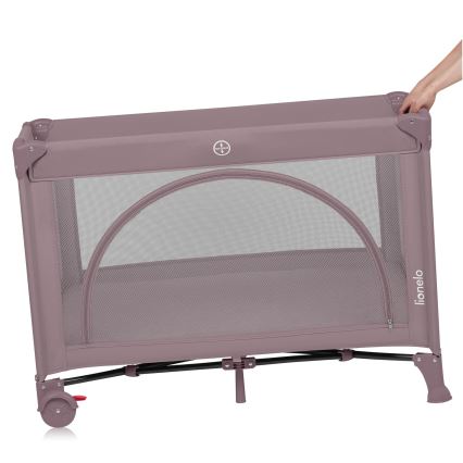 Lionelo - Reisebett LAURA Pink Nude