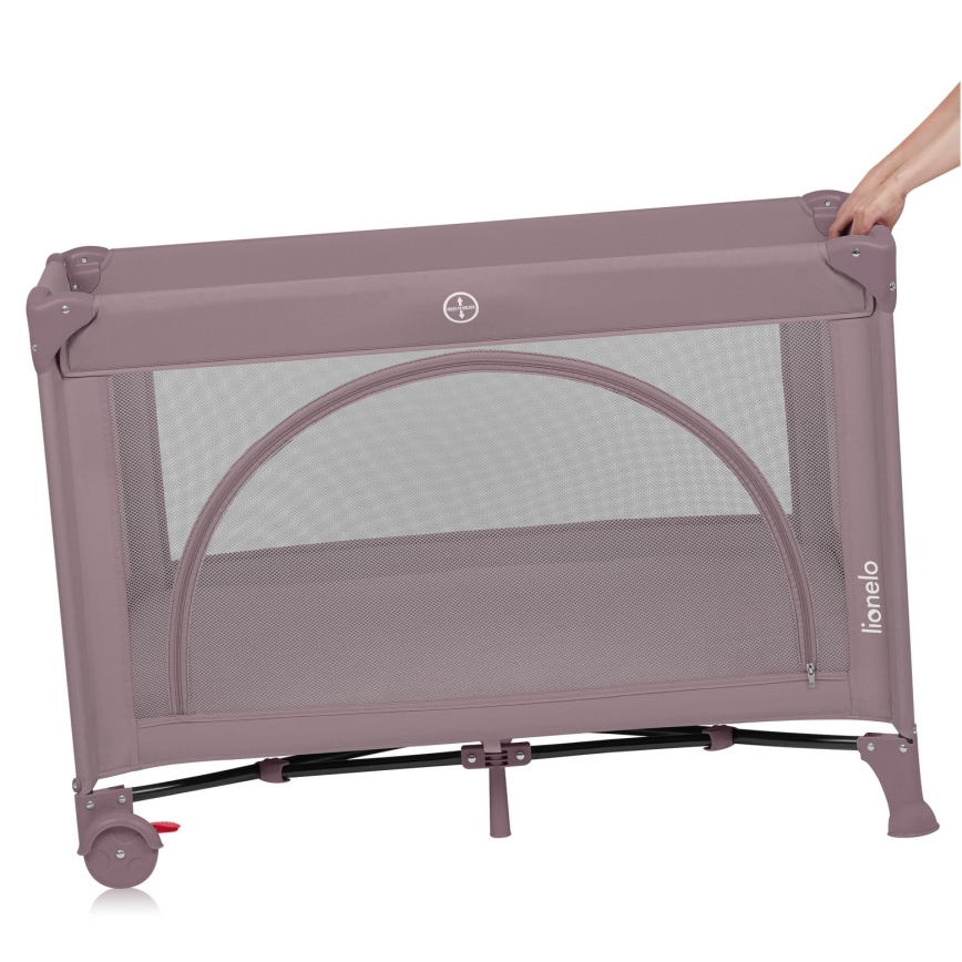 Lionelo - Reisebett LAURA Pink Nude