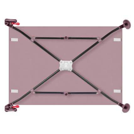 Lionelo - Reisebett LAURA Pink Nude