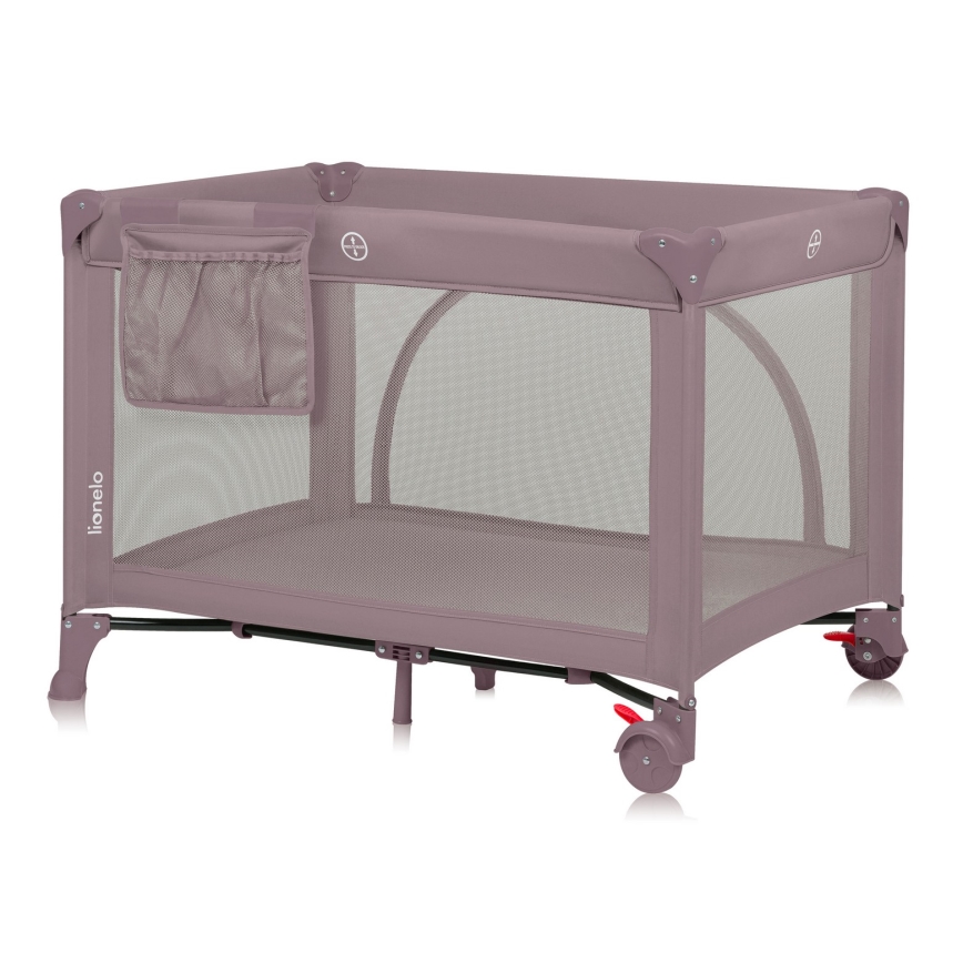 Lionelo - Reisebett LAURA Pink Nude