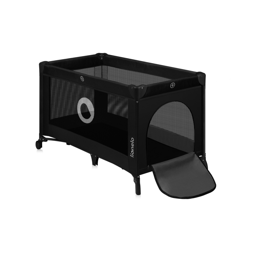 Lionelo - Reisebett STEFI Black Carbon