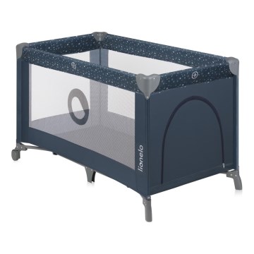 Lionelo - Reisebett STEFI Blau-Grau