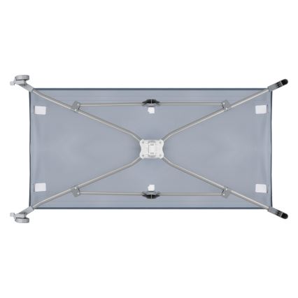 Lionelo - Reisebett STEFI Blau-Grau