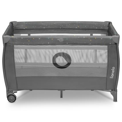 Lionelo - Reisebett STEFI PLUS Grau Multicolor
