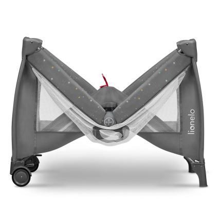 Lionelo - Reisebett STEFI PLUS Grau Multicolor