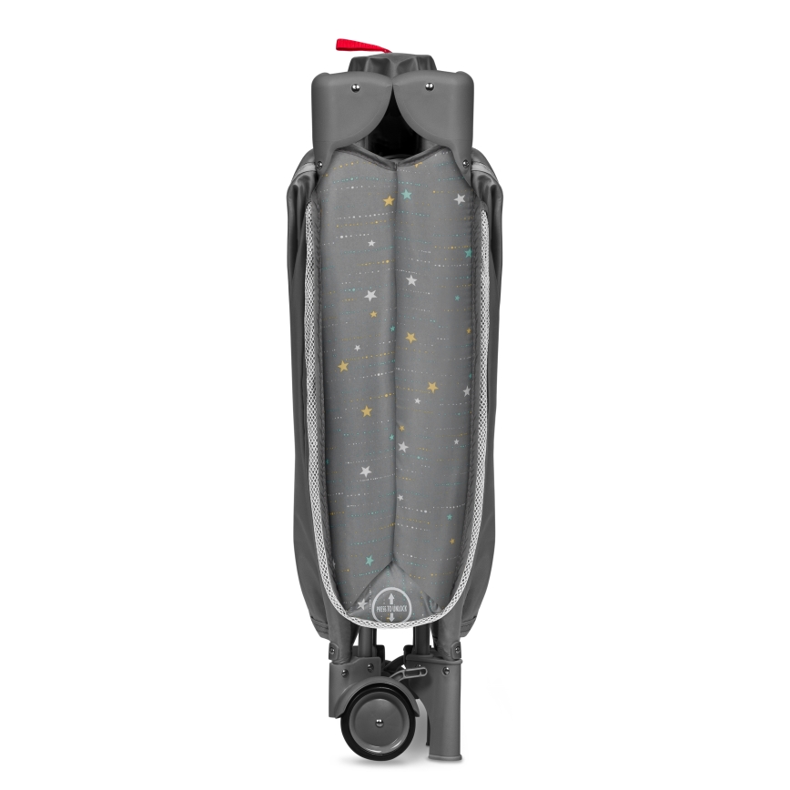 Lionelo - Reisebett STEFI PLUS Grau Multicolor