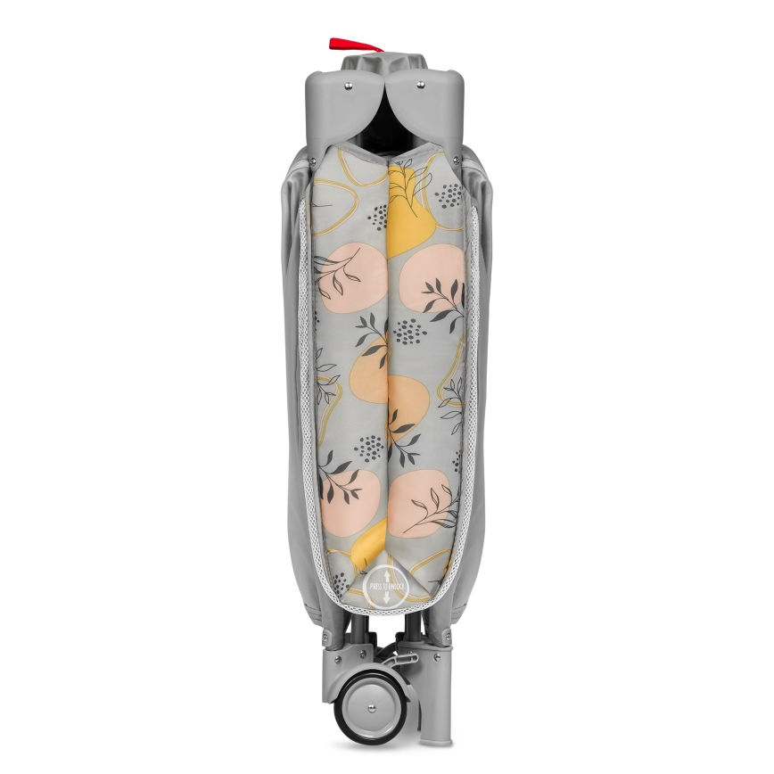 Lionelo - Reisebett STEFI PLUS Pink/Gelb