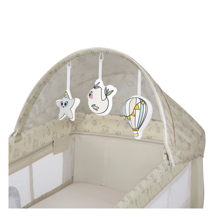 Lionelo - Reisebett SVEN PLUS Beige