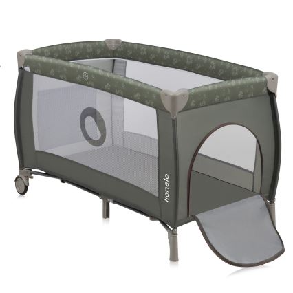 Lionelo - Reisebett SVEN PLUS Beige Olive