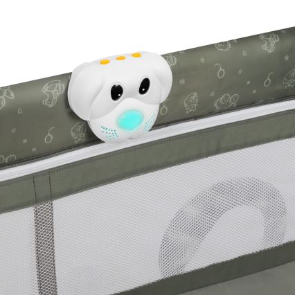 Lionelo - Reisebett SVEN PLUS Beige Olive