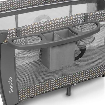Lionelo - Reisebett SVEN PLUS grau