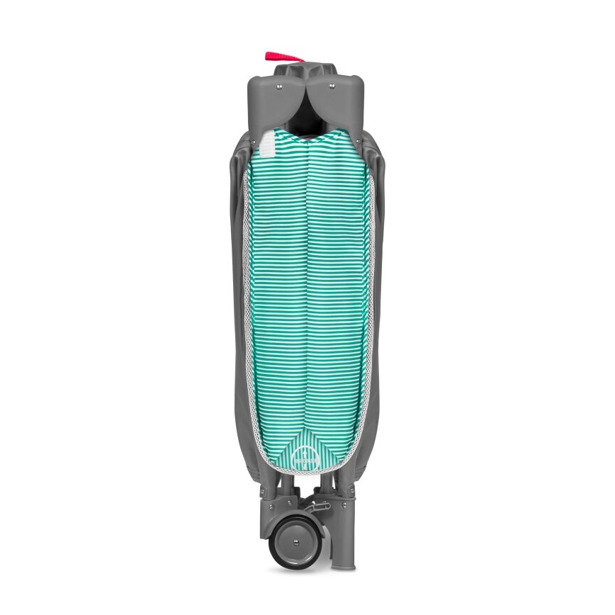 Lionelo - Reisebett SVEN PLUS grau/türkis