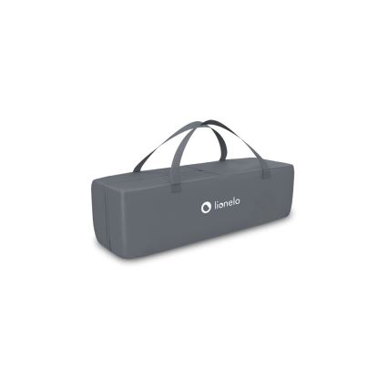 Lionelo - Reisekinderbett STEFI grau/gelb