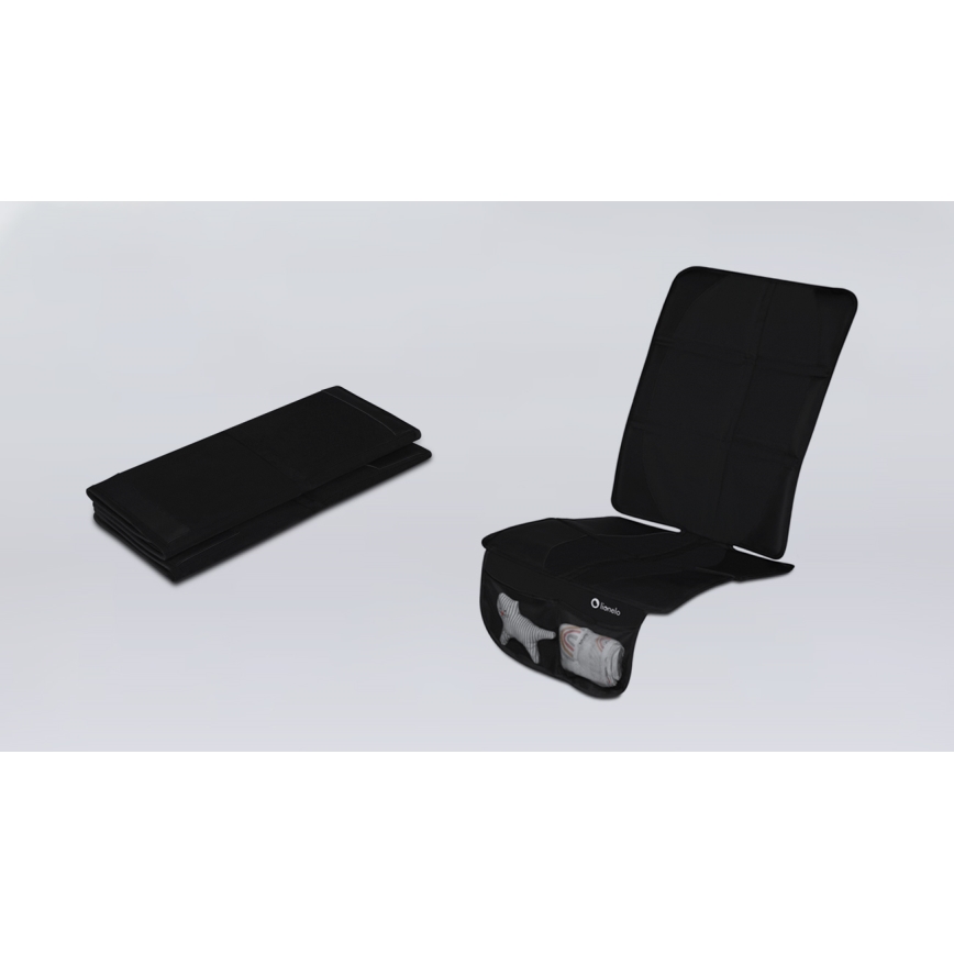 Lionelo - Schutzunterlage für Kindersitz SIKKER Black Carbon