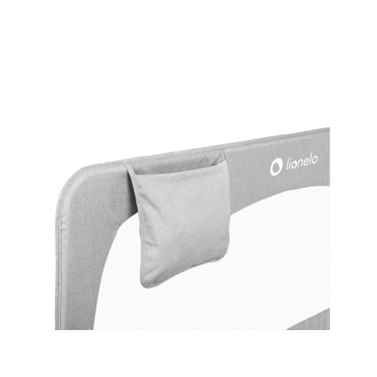 Lionelo - Sicherheitsgitter fürs Bett HANNA Grau Melange
