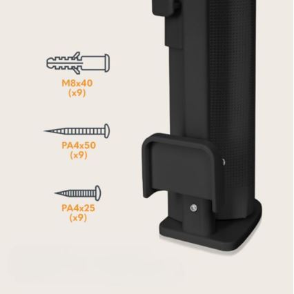 Lionelo - Sicherheitsgitter THEA schwarz