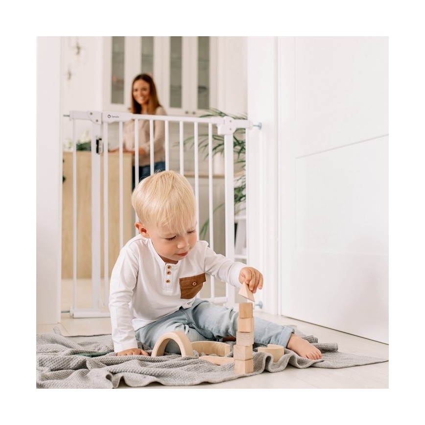 Lionelo - Sicherheitsgitter TRUUS SLIM LED 1x AAA weiß