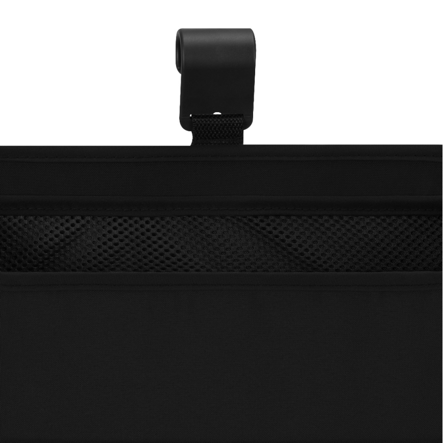Lionelo - SIDEPOCKET 3-in-1 Organizer für Babybett Schwarz