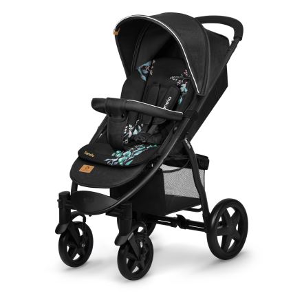 Lionelo - Sitzauflage für den Kinderwagen SEATLINER Golden Moments Schwarz