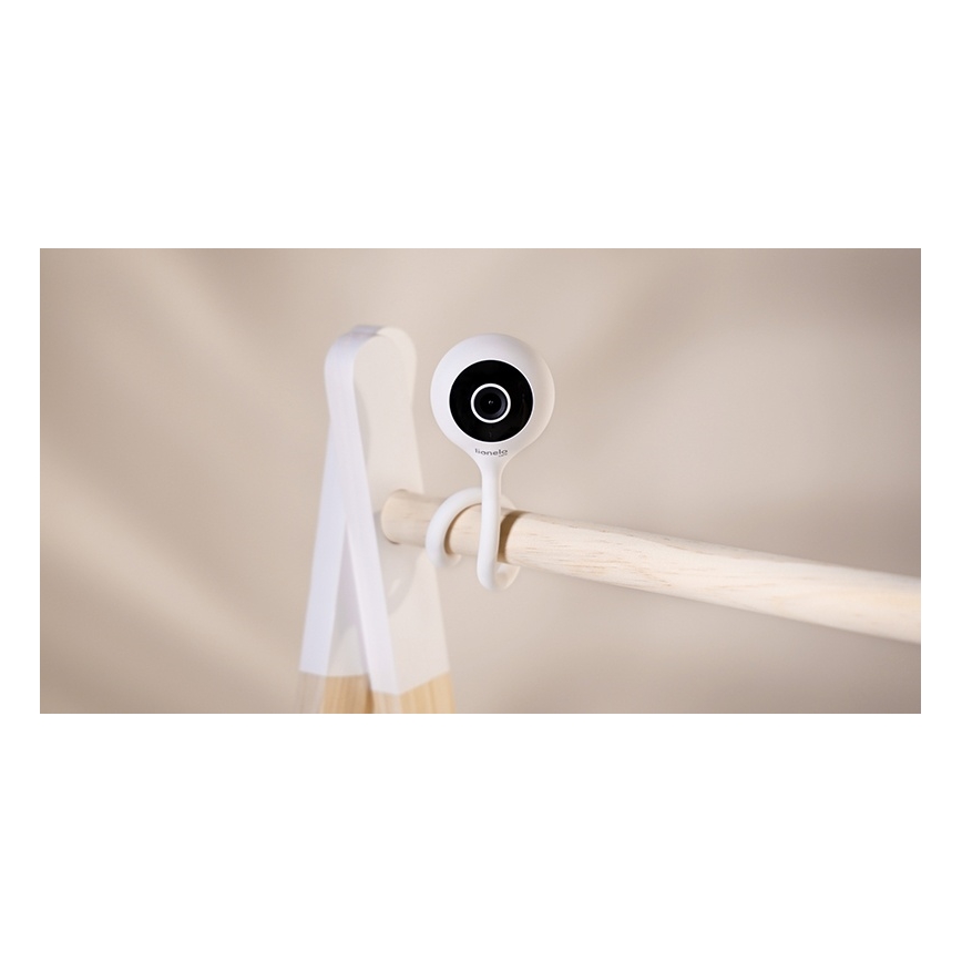 Lionelo - Smartes Babyphone BABYLINE SMART Wi-Fi Weiß