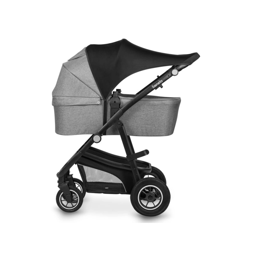 Lionelo - Sonnenschutz für Kinderwagen SUN COVER Black Carbon