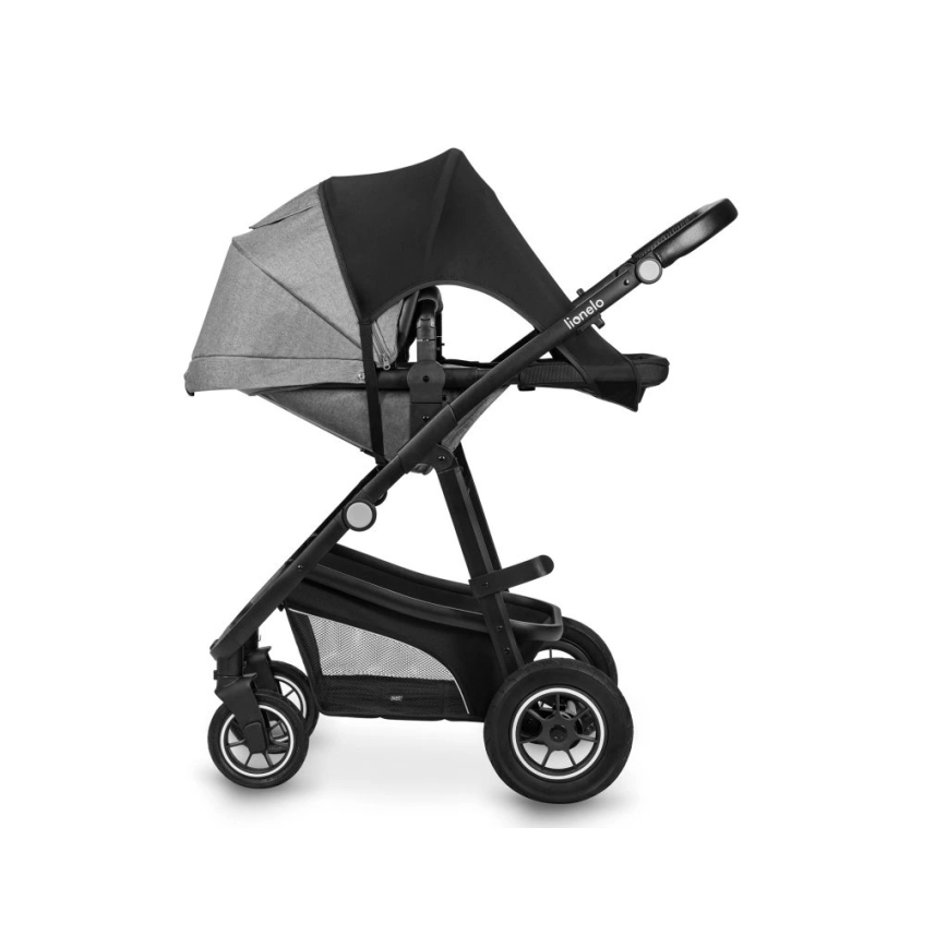 Lionelo - Sonnenschutz für Kinderwagen SUN COVER Black Carbon
