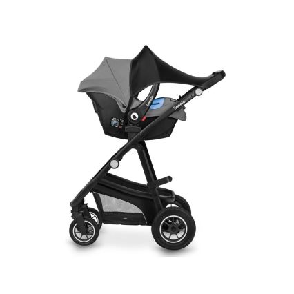 Lionelo - Sonnenschutz für Kinderwagen SUN COVER Black Carbon
