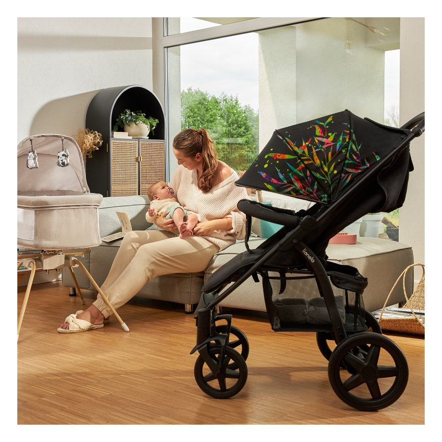 Lionelo - Sport-Kinderwagen ANNET PLUS schwarz