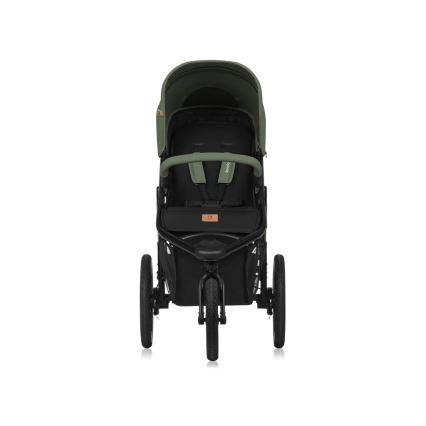 Lionelo - Sport-Kinderwagen AZURA schwarz/grün
