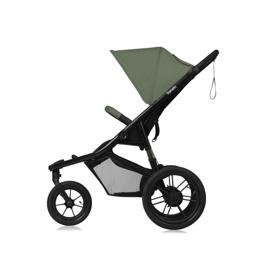 Lionelo - Sport-Kinderwagen AZURA schwarz/grün