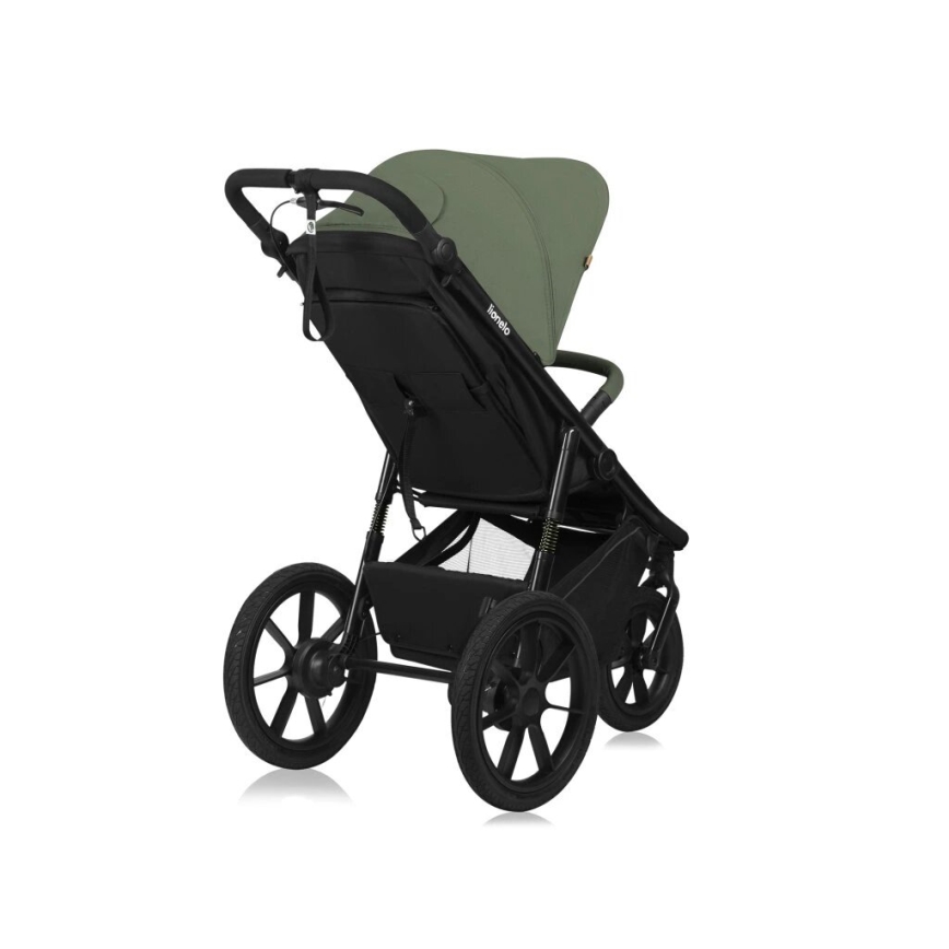 Lionelo - Sport-Kinderwagen AZURA schwarz/grün