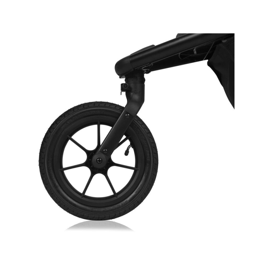 Lionelo - Sport-Kinderwagen AZURA schwarz/grün