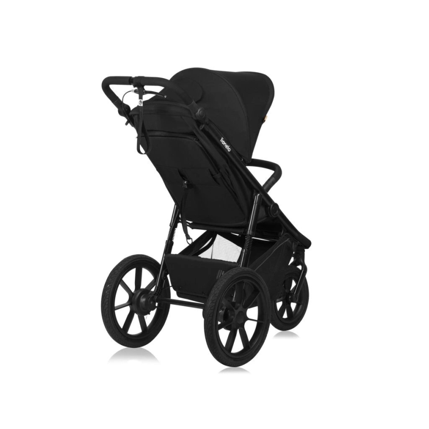 Lionelo - Sport-Kinderwagen AZURA, schwarz