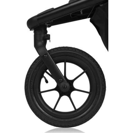 Lionelo - Sport-Kinderwagen AZURA, schwarz