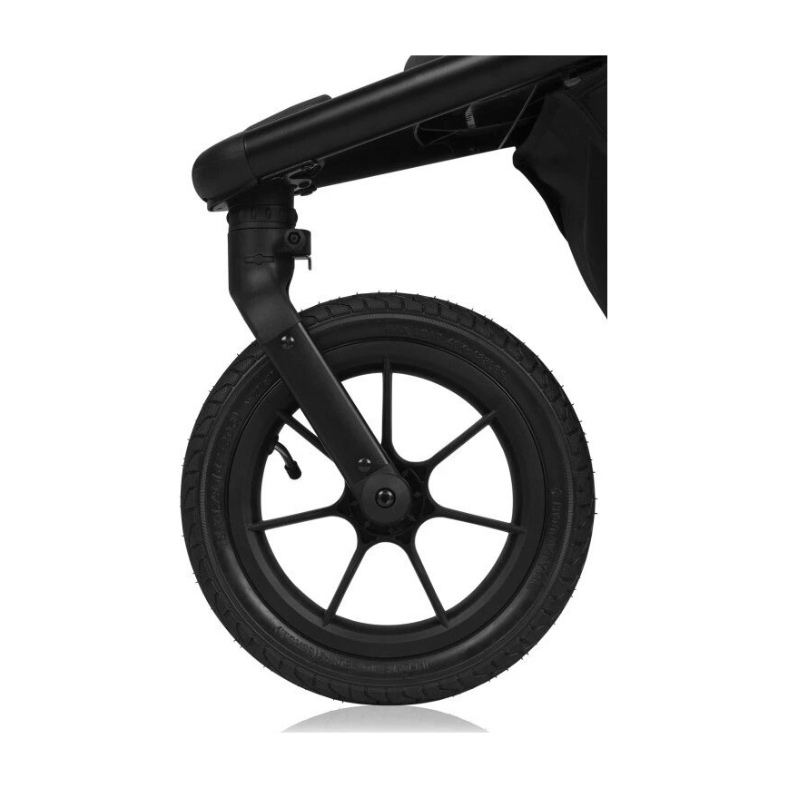 Lionelo - Sport-Kinderwagen AZURA, schwarz