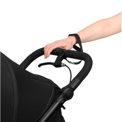 Lionelo - Sport-Kinderwagen AZURA, schwarz