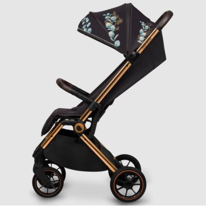 Lionelo - Sport-Kinderwagen CLOE schwarz/blau/gold
