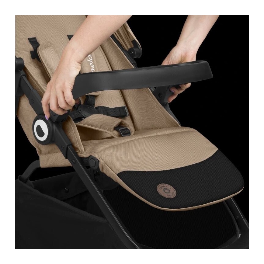 Lionelo - Sport-Kinderwagen EMMA ONE, Beige