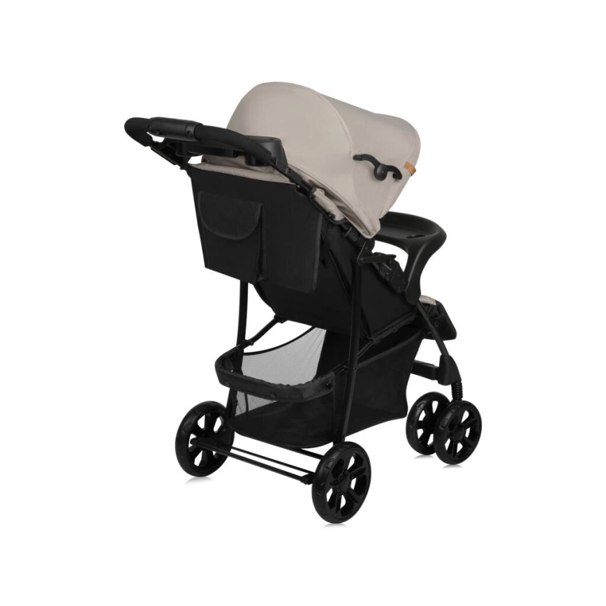 Lionelo - Sport-Kinderwagen EMMA PLUS beige/schwarz
