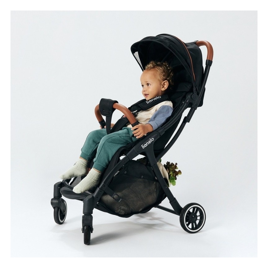 Lionelo - Sport-Kinderwagen JULIE ONE Schwarz