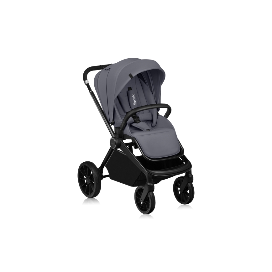Lionelo - Sport-Kinderwagen MIKA PLUS Grey Stone
