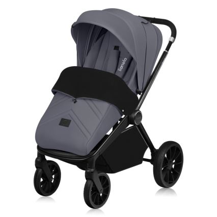 Lionelo - Sport-Kinderwagen MIKA PLUS Grey Stone