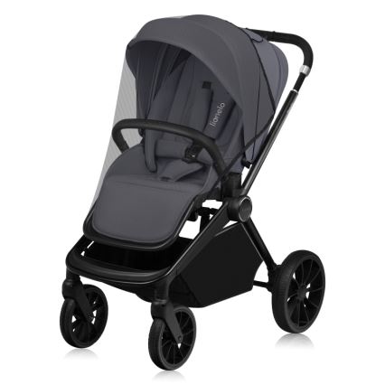 Lionelo - Sport-Kinderwagen MIKA PLUS Grey Stone