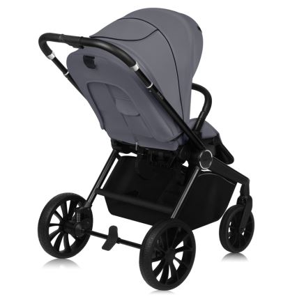 Lionelo - Sport-Kinderwagen MIKA PLUS Grey Stone