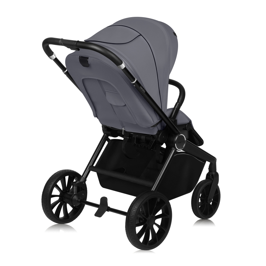 Lionelo - Sport-Kinderwagen MIKA PLUS Grey Stone