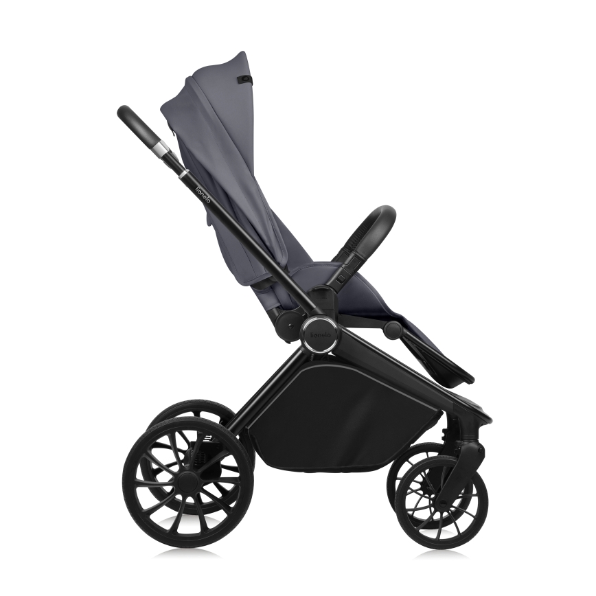 Lionelo - Sport-Kinderwagen MIKA PLUS Grey Stone