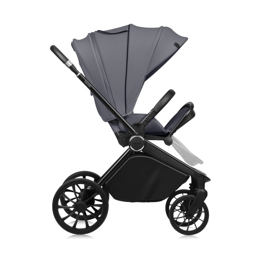 Lionelo - Sport-Kinderwagen MIKA PLUS Grey Stone