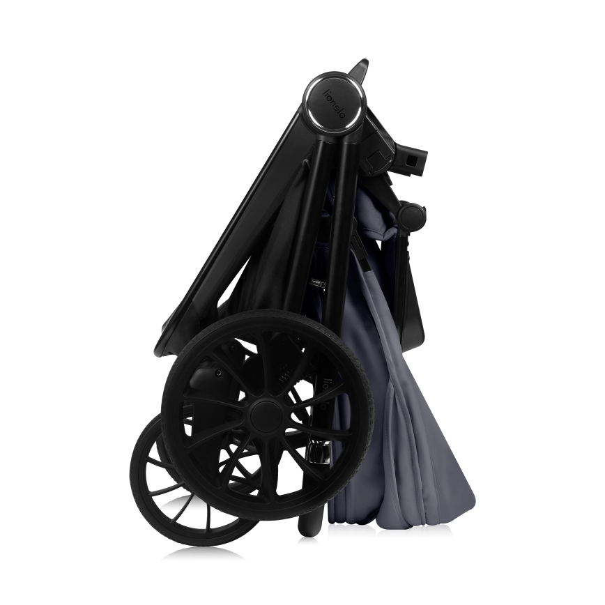 Lionelo - Sport-Kinderwagen MIKA PLUS Grey Stone