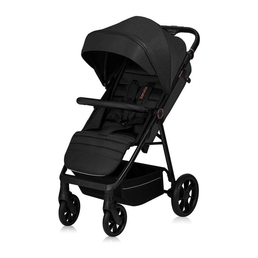 Lionelo - Sport-Kinderwagen MIRA Black Onyx